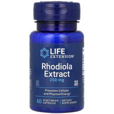 Экстракт Родиолы Розовой Life Extension Rhodiola Extract 250 мг 60 вег капс