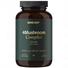 Комплекс грибів MIND SHI 4Mushroom Complex 1000 мг 60 вег капс