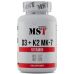 Вітамін Д3 та К2 як МК7 MST Vitamin D3 + K2 MK7 120 капс