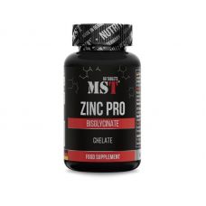 Цинк Хелат Бісгліцинат MST Zinc Pro Chelate Bisglycinate 60 таб