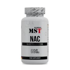 N-ацетил-L-цистеїн MST NAC N-Acety-L-Cystein 696 мг 60 капс