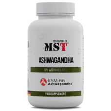 Ашваганда MST Ashwagandha KSM 66 120 капс