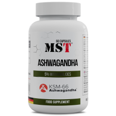 Ашваганда MST Ashwagandha KSM 66 60 капс