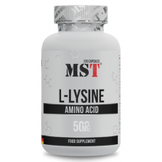 Амінокислота L-лізин MST L-Lysine 500 мг 120 капс