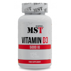 Вітамін Д3 холекальциферол MST Vitamin D3 5000 МО 120 капс