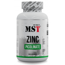 Цинк Піколінат MST Zinc picolinate 25 мг 200 таб