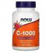 Вітамін С з шипшиною та біофлавоноїдами NOW Vitamin C-1000 with Rose Hips 100 таб