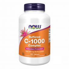 Буферизований вітамін С NOW Foods C-1000 Buffered Complex 180 таб