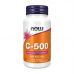 Вітамін С із Шипшиною NOW Vitamin C-500 with rose Hips 100 таб