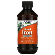 Залізо NOW Foods Iron Liquid 237 мл