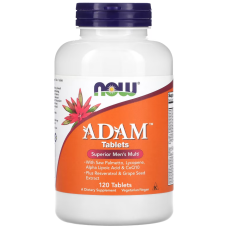 Мультивитамины для мужчин NOW ADAM 120 таб