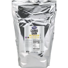 Углеводы (мальтодекстрин из кукурузы) NOW Foods Carbo Gain 5,44 кг