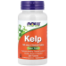 Келп Натуральний йод (Ламінарія) NOW Foods Kelp 150 мкг 200 таб
