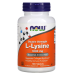 Амінокислота Л-лізин NOW Foods L-Lysine 1000 мг 100 таб