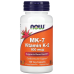 Вітамін K2 NOW Foods MK-7 Vitamin K-2 100 мкг 120 вег капс