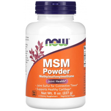 МСМ (Метилсульфонілметан) NOW Foods MSM Pure Powder 227 г