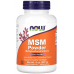МСМ (Метилсульфонілметан) NOW Foods MSM Pure Powder 227 г