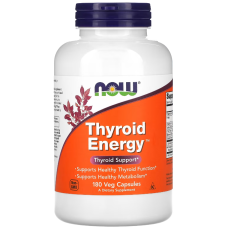 Комплекс для щитовидной железы NOW Foods Thyroid Energy 180 капс