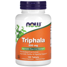 Трифала NOW Foods Triphala 500 мг 120 таб