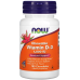 Вітамін Д3 NOW Foods Vitamin D3 1000 МО 180 жувальних таб (Фруктовий смак)