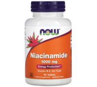NOW Foods Niacinamide 1000 мг 90 таб