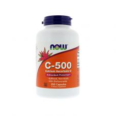 Аскорбат кальцію NOW C 500 Calcium Ascorbate 250 vcaps
