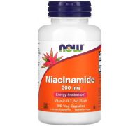 NOW FOODS Niacinamide 500 мг 100 вег капс