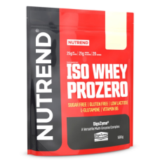 Ізолят сироваткового протеїну Nutrend Iso Whey Prozero 500 г Ванільний пудинг