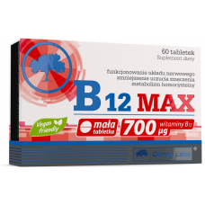 Комплекс вітамінів групи Б Olimp B12 MAX 60 таб (Vegan)