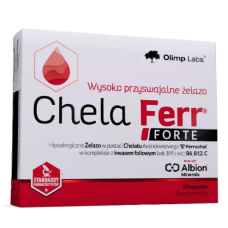 Залізо хелат OLIMP Chela-Ferr Forte 30 капсул