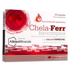 Залізо хелат OLIMP Chela-Ferr bio complex 30 капсул
