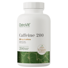 Кофеїн OstroVit Caffeine 200 мг 200 таб