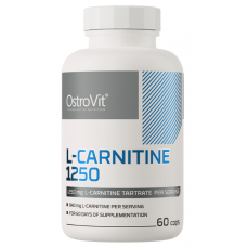 Жироспалювач карнітин OstroVit L-Carnitine 1250 60 капс