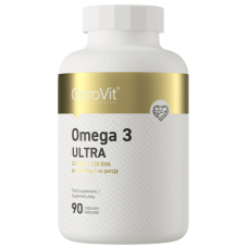 Жирные кислоты омега 3 OstroVit Omega 3 Ultra 90 капсул