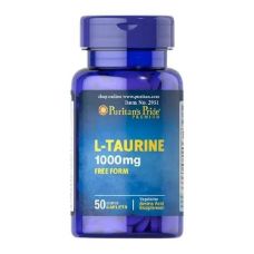 Аминокислота Puritans Pride L-Taurine 1000 мг 50 каплетс