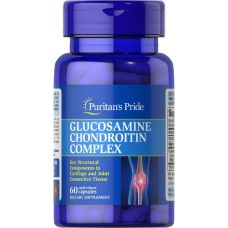 Глюкозамін Хондроїтин комплекс Puritans Pride Glucosamine Chondroitin Complex 60 капс