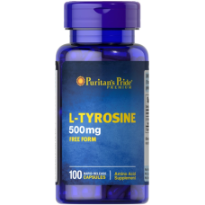 L-Тирозин Puritans Pridе L-Tyrosine 500 мг 100 капс