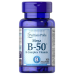 Комплекс вітамінів групи В Puritans Pride Mega B-50 (B-complex vitamin) 100 каплет
