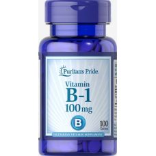Витамин В1 Тиамин Puritans Pride Vitamin B1 100 мг 100 таб