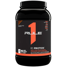 Протеин Изолят Rule One R1 Whey Protein Isolate and Hidrolyzed 896 г Шоколадная помадка