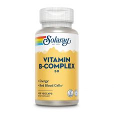 Комплекс вітамінів групи B Solaray Vitamin B-Complex 50 100 вег капс
