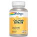 Цитрат кальция и магния, в соотношении 1:1 Solaray Calcium Magnesium Citrate 90 вег капс
