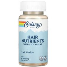 Комплекс для здоров'я волосся, шкіри та нігтів Solaray Hair Nutrients 60 вег капс