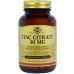 Цинк Цитрат Solgar Zinc Citrate 30 мг 100 вег капс