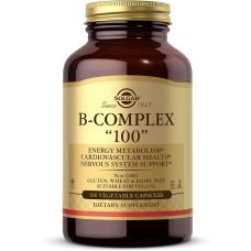 Комплекс вітамінів групи В Solgar B-Complex 100 100 вег капс