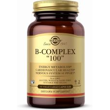 Комплекс витаминов группы В Solgar B-Complex 100 50 вег капс