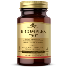 Комплекс витаминов группы В Solgar B-Complex 50 100 капс