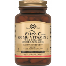 Естер С плюс Вітамін С Solgar Ester C Plus Vitamin C 500 мг 50 вег капс