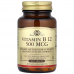 Вітамін В12 ціанокобаламін Solgar Vitamin B12 500 мкг 100 таб