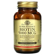 Біотин Solgar Biotin 5000 мкг 50 Veg Саps